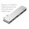 Redukce / adaptér USB-C - Baseus, Thunderbolt 5in1