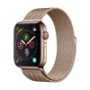 Řemínek pro Apple Watch 42mm / 44mm / 45mm / 49mm - Devia, Milanese Gold