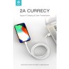 Kabel Lightning pro iPhone a iPad - Devia, Flat White