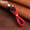 Kabel USB-A/Lightning pro iPhone a iPad - Hoco, X29 Superior Red