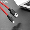 Kabel USB-A/Lightning pro iPhone a iPad - Hoco, X29 Superior Red