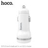 Auto-nabíječka pro iPhone a iPad - Hoco, Z27A Staunch QC3.0