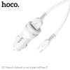 Auto-nabíječka - Hoco, Z27 + kabel USB-C