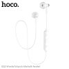 Sportovní bezdrátová sluchátka pro iPhone a iPad - Hoco, ES21 WonderfulSports White