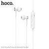 Sportovní bezdrátová sluchátka pro iPhone a iPad - Hoco, ES21 WonderfulSports White
