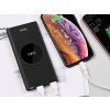 Bezdrátová externí baterie / Powerbanka - HOCO, J37 Wisdom 10000mAh Black