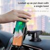 Bezdrátová nabíječka / držák do auta pro iPhone - BASEUS, WIRELESS CHARGER GRAVITY MOUNT