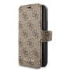 Pouzdro / kryt pro iPhone 11 - Guess, 4G Book Brown