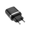 Nabíjecí AC adaptér pro iPhone a iPad - Hoco, C12Q QC3.0 Black