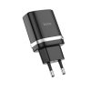 Nabíjecí AC adaptér pro iPhone a iPad - Hoco, C12Q QC3.0 Black