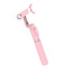 Tripod / bluetooth selfie tyč - Hoco, K11 Pink