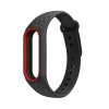 Řemínek pro Xiaomi Mi Band 2 - Tech-Protect, Smooth Black/Red