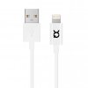 Certifikovaný kabel USB-A/Lightning - Xqisit, 100cm White