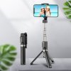 Selfie tyč s Bluetooth ovladačem a stojánkem - ESR, Wireless Selfie Stick Tripod Black