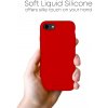 Ochranný kryt pro iPhone 7 / 8 / SE (2020/2022) - Mercury, Silicone Red