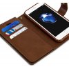 Pouzdro / kryt pro iPhone 7 / 8 / SE (2020/2022) - Mercury, Mansoor Diary Brown