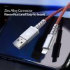 Kabel Lightning pro iPhone a iPad - DuxDucis, KII Pro 2-PACK SET (200cm+100cm) Red
