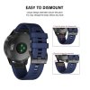 Řemínek pro Garmin Fenix 3 / 5X / 3HR / 5X PLUS / 6X / 6X PRO / 7X - Tech-Protect, Smooth Navy