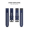 Řemínek pro Garmin Fenix 3 / 5X / 3HR / 5X PLUS / 6X / 6X PRO / 7X - Tech-Protect, Smooth Navy