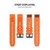Řemínek pro Garmin Fenix 3 / 5X / 3HR / 5X PLUS / 6X / 6X PRO / 7X - Tech-Protect, Smooth Orange