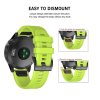Řemínek pro Garmin Fenix 5 / 6 / 6 PRO / 7 - Tech-Protect, Smooth Lime