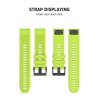 Řemínek pro Garmin Fenix 5 / 6 / 6 PRO / 7 - Tech-Protect, Smooth Lime
