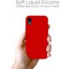Ochranný kryt pro iPhone XR - Mercury, Silicone Red