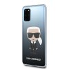 Ochranný kryt pro Samsung GALAXY S20 PLUS - Karl Lagerfeld, Degrade Black