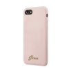 Ochranný kryt pro iPhone 7 / 8 / SE (2020/2022) - Guess, Silicone Retro Pink