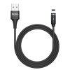 Magnetický kabel USB-A/Lightning pro iPhone a iPad - Hoco, U76 Fresh Black