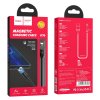 Magnetický kabel USB-A/Lightning pro iPhone a iPad - Hoco, U76 Fresh Black