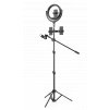 Kruhové ring light LED světlo - Devia, Tripod Live Streaming 12"