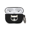Pouzdro na sluchátka AirPods Pro 1/2 - Karl Lagerfeld, Choupette Black