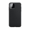 Antibakteriální kryt pro iPhone 12 Pro MAX - Xqisit, Silicone Case Black