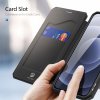 Knížkové pouzdro na iPhone 12 / 12 Pro - DuxDucis, SkinX Black