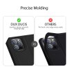 Knížkové pouzdro na iPhone 12 Pro MAX - DuxDucis, SkinX Black