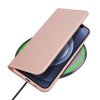 Knížkové pouzdro na iPhone 12 / 12 Pro - DuxDucis, SkinPro Rose