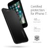 Ochranný kryt pro iPhone 7 PLUS / 8 PLUS - Spigen, Liquid Air Black