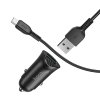 Auto-nabíječka - Hoco, Z39 Farsighted QC3.0 + MICRO-USB kabel