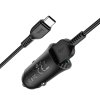 Auto-nabíječka - Hoco, Z39 Farsighted QC3.0 + USB-C kabel