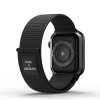 Řemínek pro Apple Watch 38mm / 40mm / 41mm - SuperDry, Nylon Black