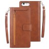 Knížkové pouzdro na iPhone 6 Plus / 6S Plus / 7 Plus / 8 Plus - Mercury, Detachable Diary Brown