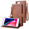 Knížkové pouzdro na iPhone 6 Plus / 6S Plus / 7 Plus / 8 Plus - Mercury, Detachable Diary Brown