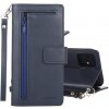 Knížkové pouzdro na iPhone 12 mini - Mercury, Detachable Diary Navy