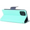 Pouzdro na iPhone 11 - Mercury, Fancy Diary Mint/Navy