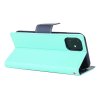 Pouzdro na iPhone 12 mini - Mercury, Fancy Diary Mint/Navy