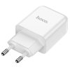 hoco n2 vigour single port wall charger eu white