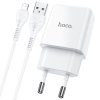 Nabíjecí AC adaptér pro iPhone a iPad - Hoco, N9 Especial White + Lightning kabel