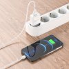 Nabíjecí AC adaptér pro iPhone a iPad - Hoco, N9 Especial White + Lightning kabel