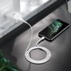 hoco n2 vigour single port wall charger eu set with lightning cable interior white